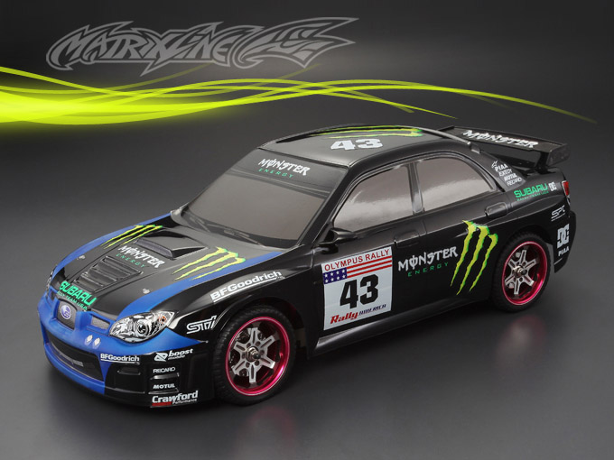 MatrixLine SUBARU IMRREZA WRX 9 Finished PC Body RTR PC201010R-3